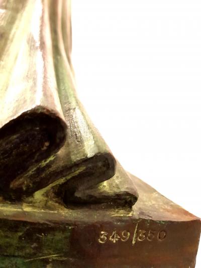 Salvador DALI - Alice au Pays des Merveilles, Sculpture en Bronze 2
